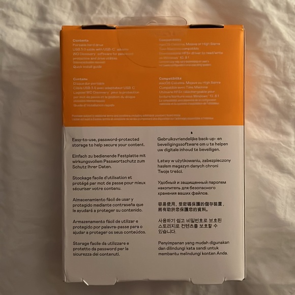 Portable hard drive for Mac. - Picture 2 of 2